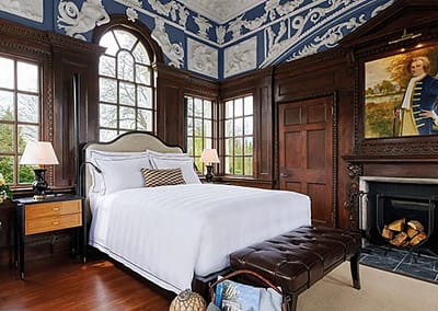 The Wedgewood Suite, worked on as part of the Monkey Island Hotel project.